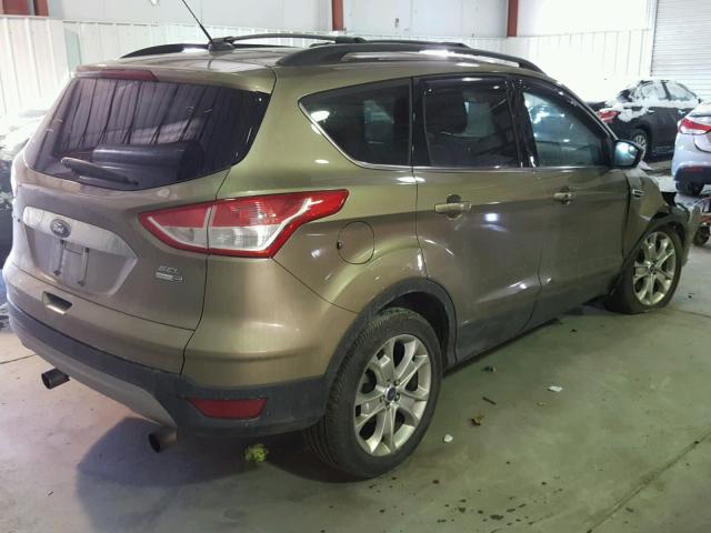 1FMCU9H95DUC66648 - 2013 FORD ESCAPE SEL GOLD photo 4