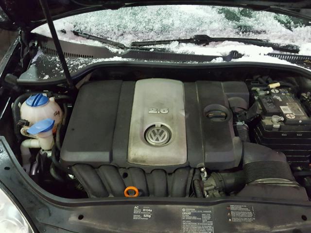 WVWAB71K58W265576 - 2008 VOLKSWAGEN RABBIT BLACK photo 7