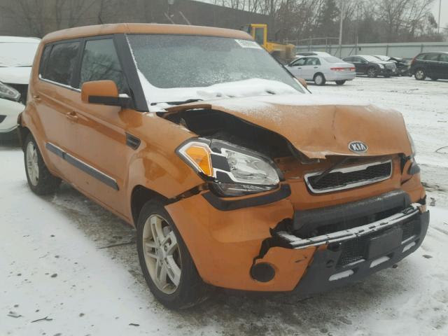 KNDJT2A22B7204655 - 2011 KIA SOUL + ORANGE photo 1