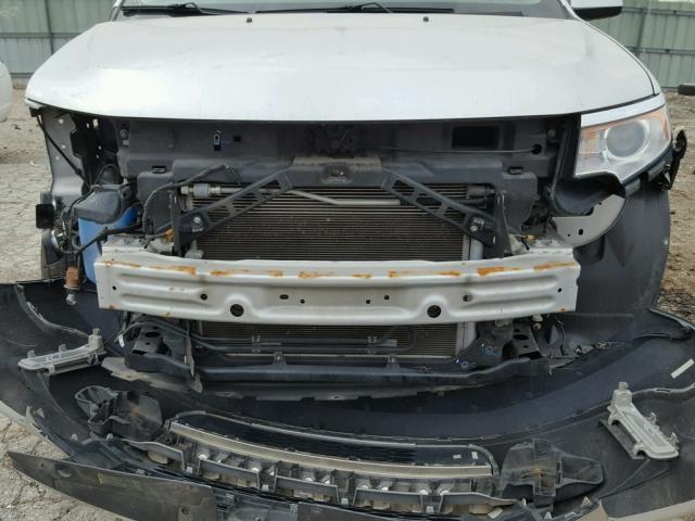 2FMDK4KC7BBA16946 - 2011 FORD EDGE LIMIT SILVER photo 9