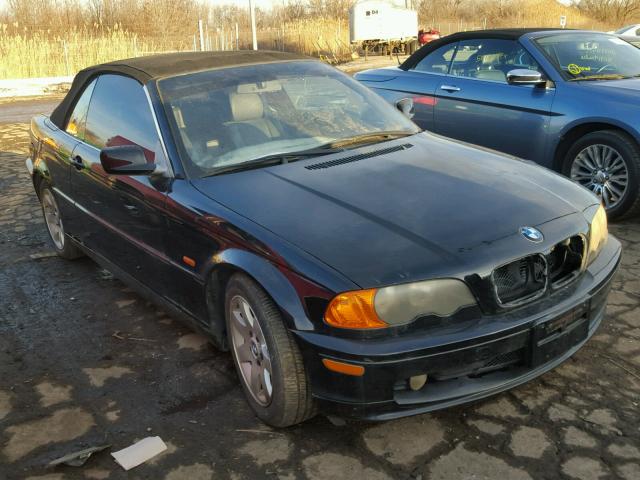 WBABS33421JY56167 - 2001 BMW 325 CI BLACK photo 1