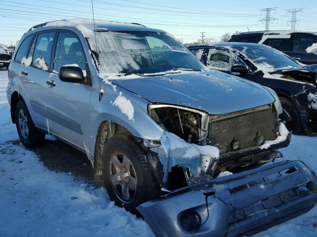 JTEHD20VX46004389 - 2004 TOYOTA RAV4 SILVER photo 1