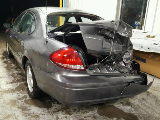 1FAFP53U05A277112 - 2005 FORD TAURUS SE SILVER photo 9