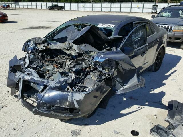 1G1ZG57B184197278 - 2008 CHEVROLET MALIBU LS 黑色 照片 2