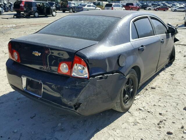 1G1ZG57B184197278 - 2008 CHEVROLET MALIBU LS 黑色 照片 4