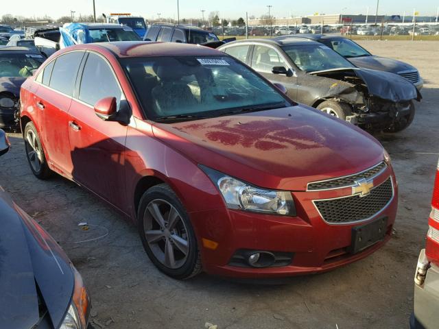 1G1PG5SC6C7162928 - 2012 CHEVROLET CRUZE LT RED photo 1