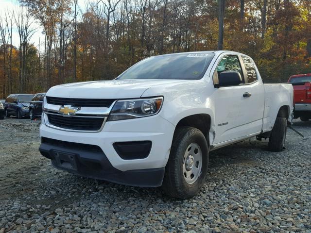 1GCHSAEAXF1271851 - 2015 CHEVROLET COLORADO WHITE photo 2