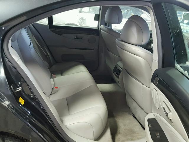 JTHBL46F285059907 - 2008 LEXUS LS 460 GRAY photo 6