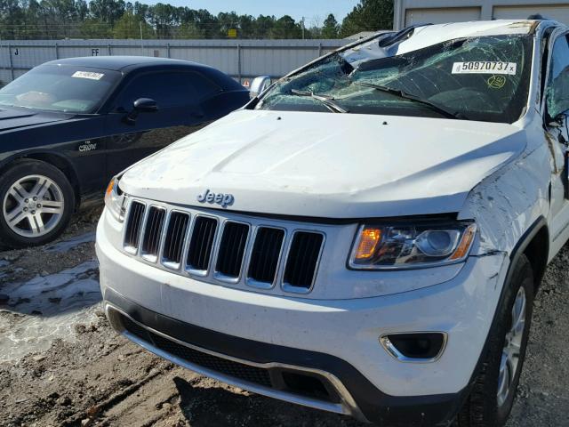 1C4RJEBG8EC499325 - 2014 JEEP GRAND CHER WHITE photo 7