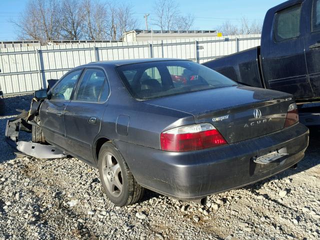 19UUA56623A087245 - 2003 ACURA 3.2TL GRAY photo 3