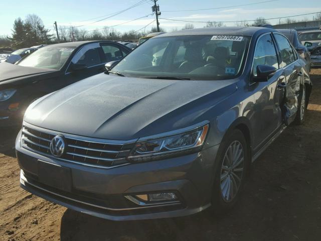 1VWBT7A39GC044411 - 2016 VOLKSWAGEN PASSAT SE GRAY photo 2