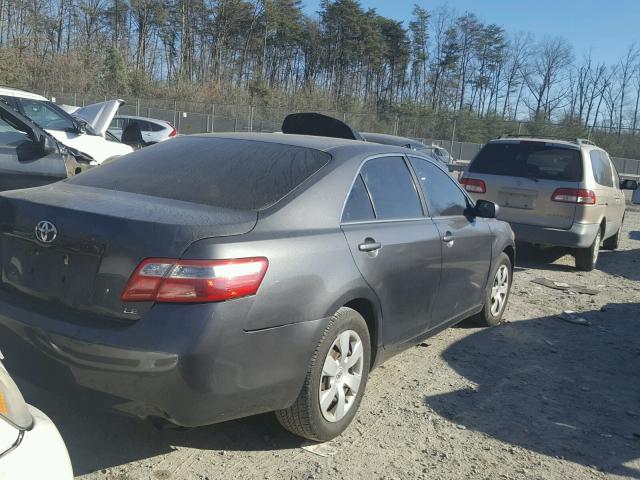 4T1BE46K07U593545 - 2007 TOYOTA CAMRY NEW GRAY photo 4