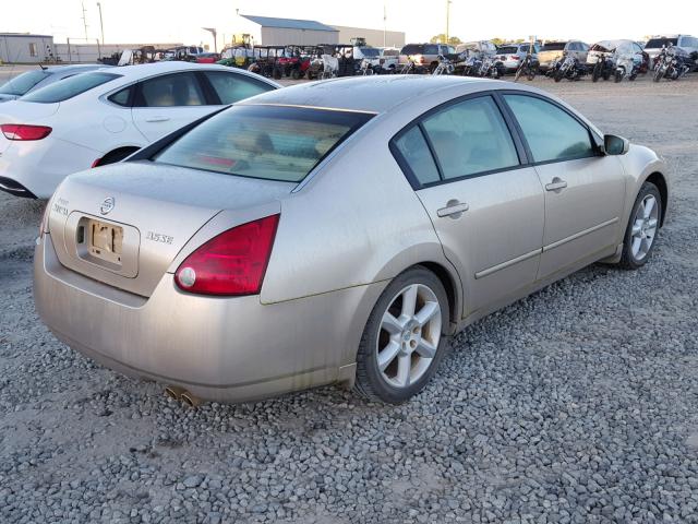 1N4BA41E16C827137 - 2006 NISSAN MAXIMA SE TAN photo 4