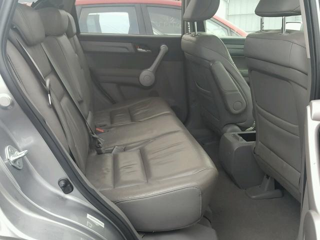 JHLRE48737C034365 - 2007 HONDA CR-V EXL GRAY photo 6