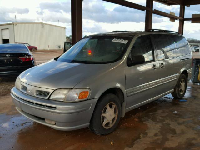 1GHDX03E9XD306938 - 1999 OLDSMOBILE SILHOUETTE GRAY photo 2