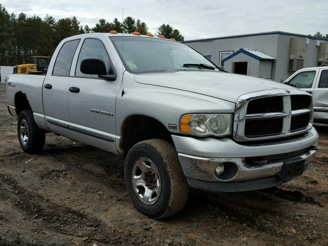 3D7KU28D84G217450 - 2004 DODGE RAM 2500 S SILVER photo 1