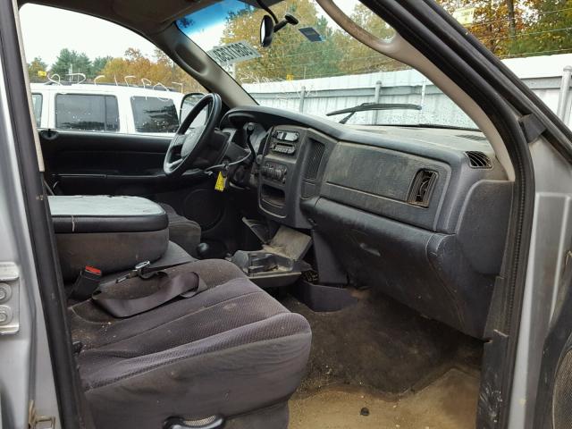 3D7KU28D84G217450 - 2004 DODGE RAM 2500 S SILVER photo 5
