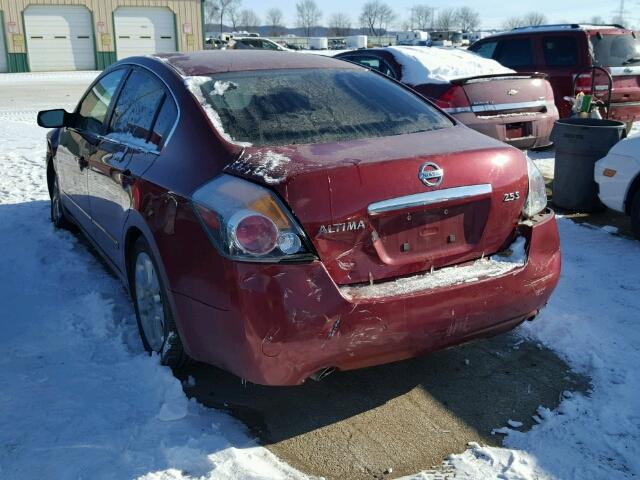 1N4AL21E98C150867 - 2008 NISSAN ALTIMA 2.5 MAROON photo 3