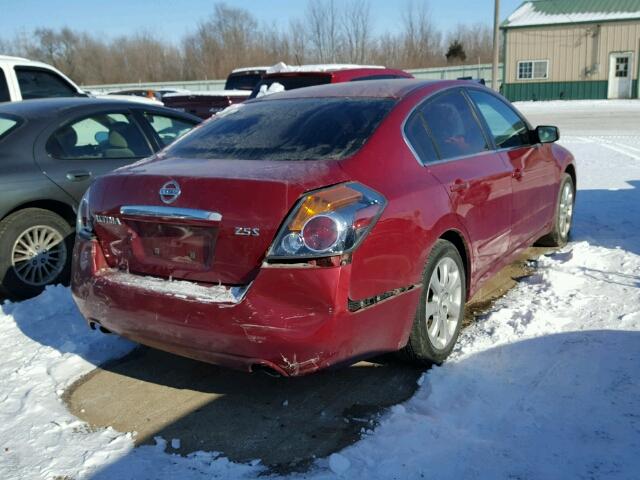 1N4AL21E98C150867 - 2008 NISSAN ALTIMA 2.5 MAROON photo 4