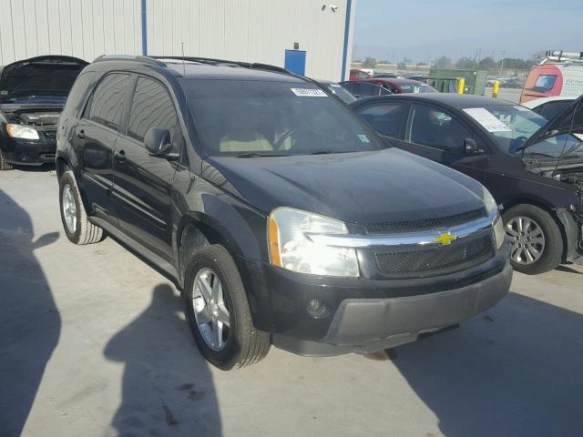 2CNDL63FX56039345 - 2005 CHEVROLET EQUINOX LT BLACK photo 1