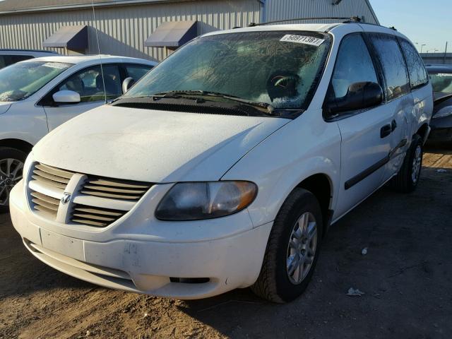 1D4GP24RX5B294343 - 2005 DODGE GRAND CARA WHITE photo 2