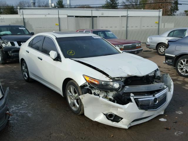 JH4CU2F44CC005291 - 2012 ACURA TSX WHITE photo 1