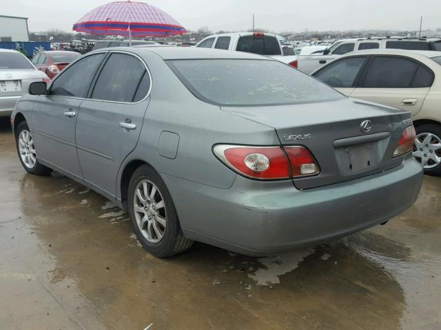 JTHBF30G130106546 - 2003 LEXUS ES 300 GRAY photo 3