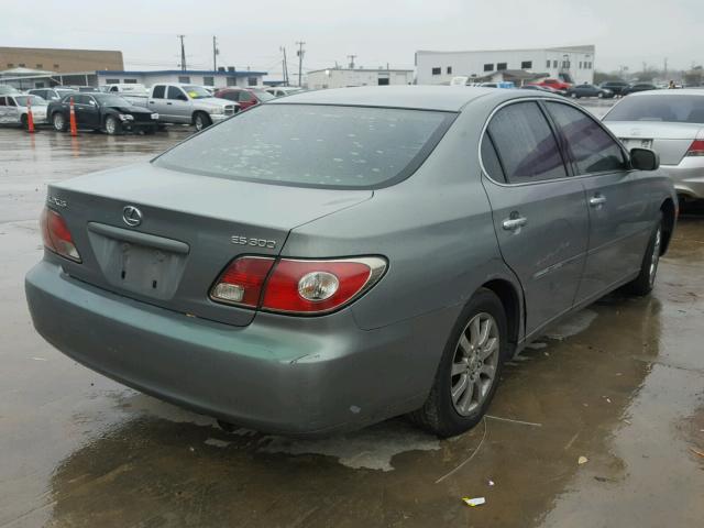 JTHBF30G130106546 - 2003 LEXUS ES 300 GRAY photo 4