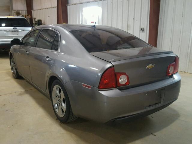 1G1ZC5EB1AF319551 - 2010 CHEVROLET MALIBU 1LT 灰色 照片 3