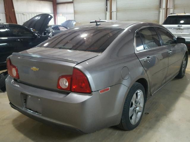 1G1ZC5EB1AF319551 - 2010 CHEVROLET MALIBU 1LT GRAY photo 4