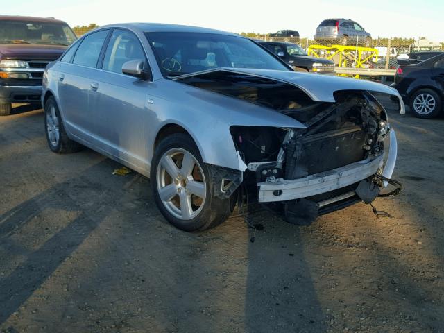 WAUDH74F28N088014 - 2008 AUDI A6 3.2 QUA SILVER photo 1