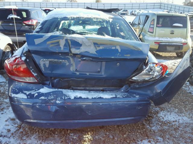 1FAFP56S54A183798 - 2004 FORD TAURUS SEL BLUE photo 10