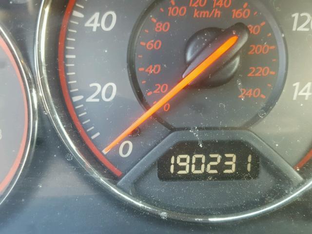 1HGEM22993L010337 - 2003 HONDA CIVIC EX BLACK photo 8