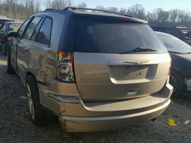 2C8GF68464R182935 - 2004 CHRYSLER PACIFICA BEIGE photo 3