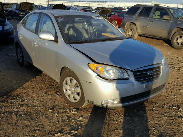 KMHDU46D88U580170 - 2008 HYUNDAI ELANTRA GL SILVER photo 1