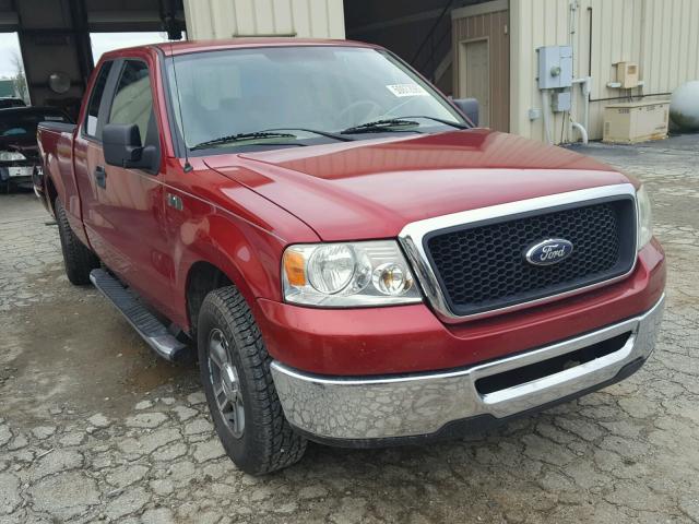 1FTPX12VX7NA11111 - 2007 FORD F150 RED photo 1