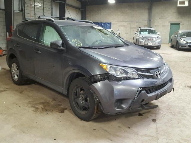 2T3BFREV3DW043930 - 2013 TOYOTA RAV4 LE GRAY photo 1