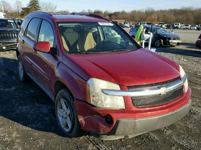 2CNDL73F166052105 - 2006 CHEVROLET EQUINOX LT MAROON photo 1