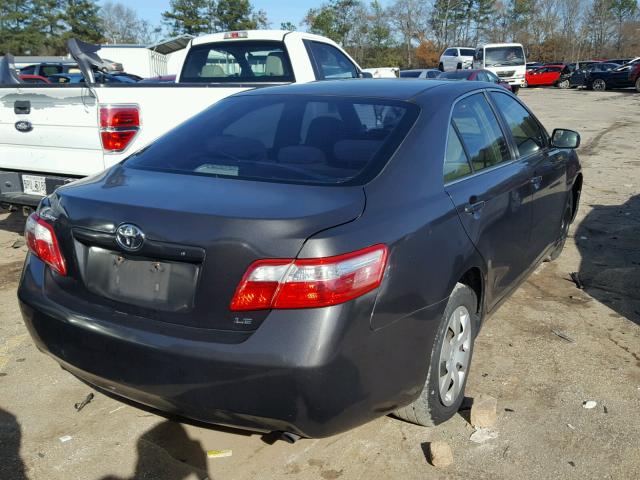 4T1BE46K49U349366 - 2009 TOYOTA CAMRY BASE GRAY photo 4