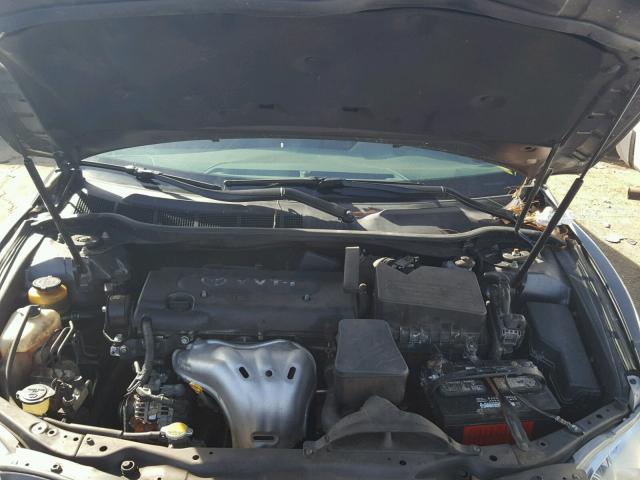 4T1BE46K49U349366 - 2009 TOYOTA CAMRY BASE GRAY photo 7