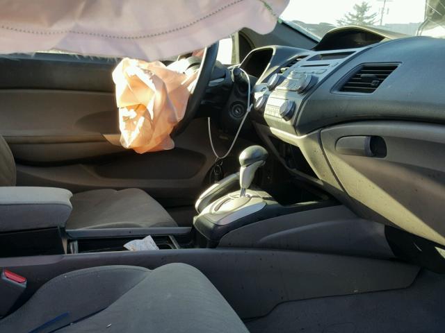 2HGFG12889H514901 - 2009 HONDA CIVIC EX ნაცრისფერი ფოტო 5