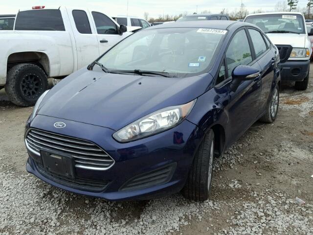 3FADP4BJ8GM159369 - 2016 FORD FIESTA SE BLUE photo 2