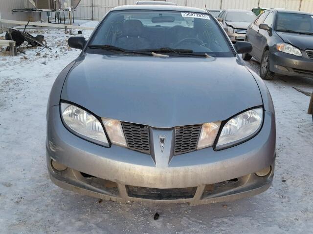 3G2JB12F23S175941 - 2003 PONTIAC SUNFIRE SILVER photo 9