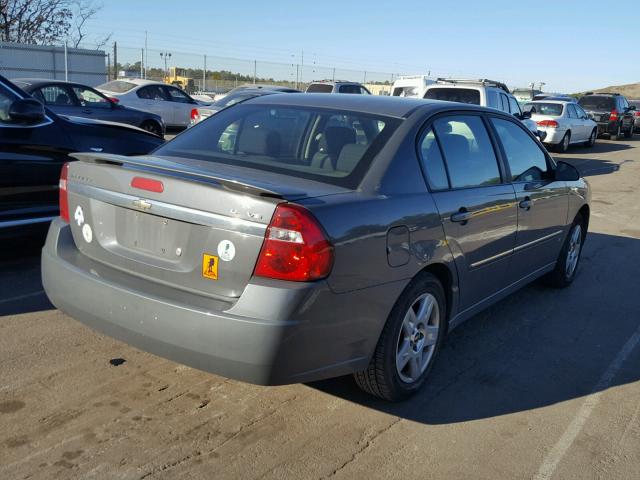 1G1ZT58N47F228806 - 2007 CHEVROLET MALIBU LT GRAY photo 4