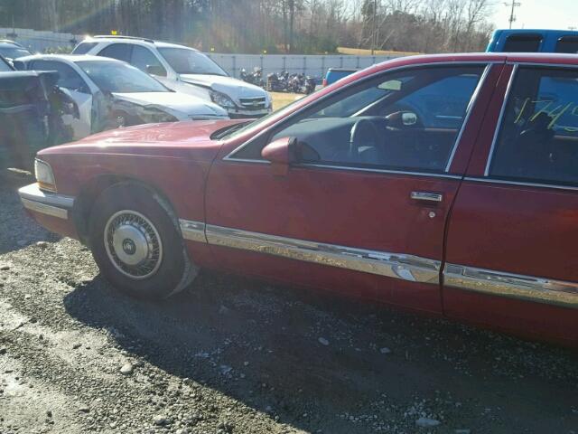 1G4BN5375PR406812 - 1993 BUICK ROADMASTER MAROON photo 10