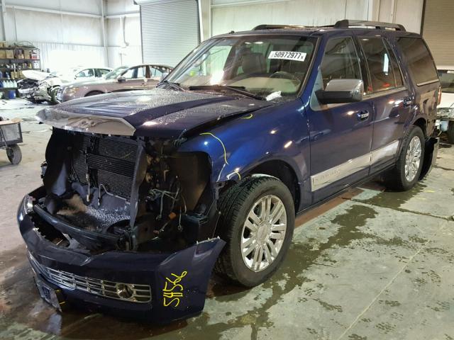 5LMFU28588LJ07553 - 2008 LINCOLN NAVIGATOR BLUE photo 2