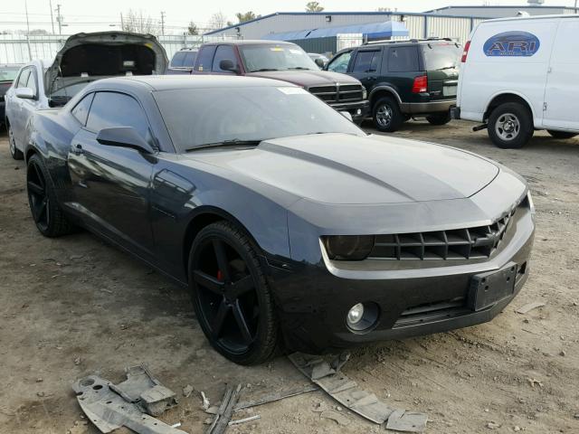 2G1FC1E35C9162137 - 2012 CHEVROLET CAMARO LT BLACK photo 1