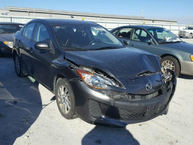 JM1BL1V72D1819653 - 2013 MAZDA 3 I GRAY photo 1