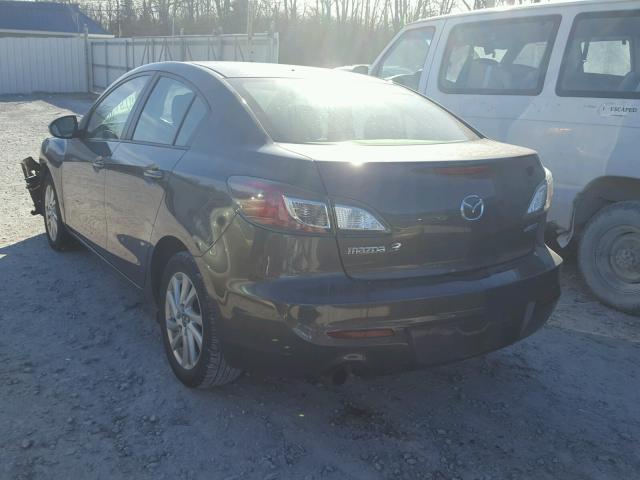 JM1BL1V72D1819653 - 2013 MAZDA 3 I GRAY photo 3