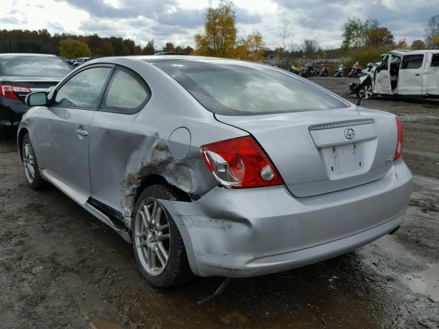 JTKDE177X60104069 - 2006 TOYOTA SCION TC 银色 照片 3